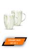 TREO  MARBLE CERAMIC MUG SET OF 2 240ML